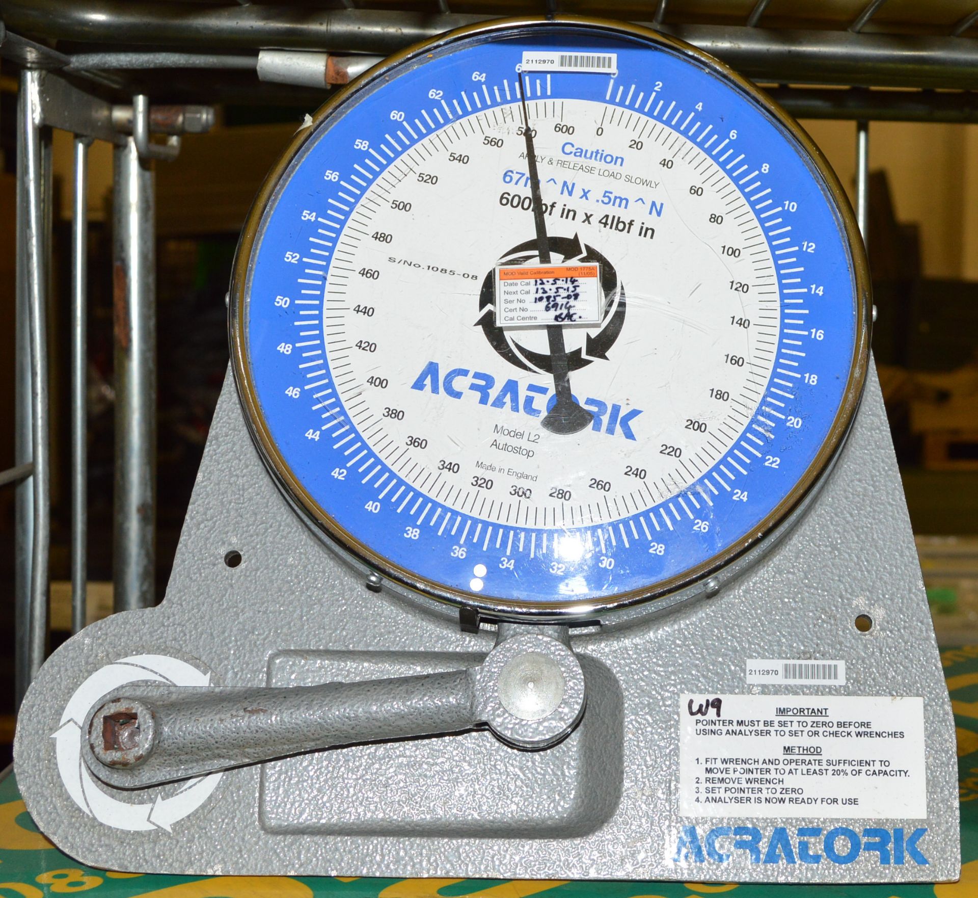 Tester Torque Wrench, Acratork L2. - Image 2 of 2