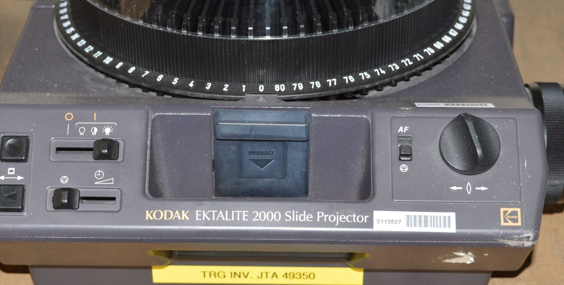 Kodak Ektalit 2000 Slide Projector - Image 2 of 2