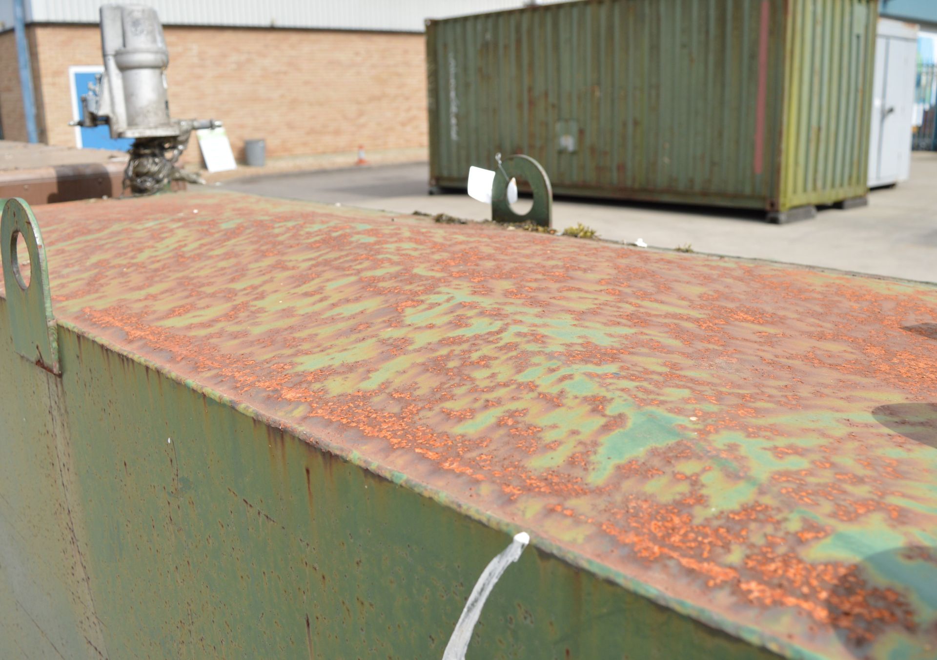 Oil Tank (Green) 1950 x 720 x 1230mm. - Image 2 of 3