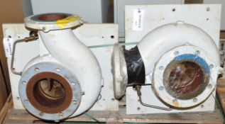 2x Pump & Motor Unit, 3Ph 440v 15kw, ABB M3AA 160 M4.