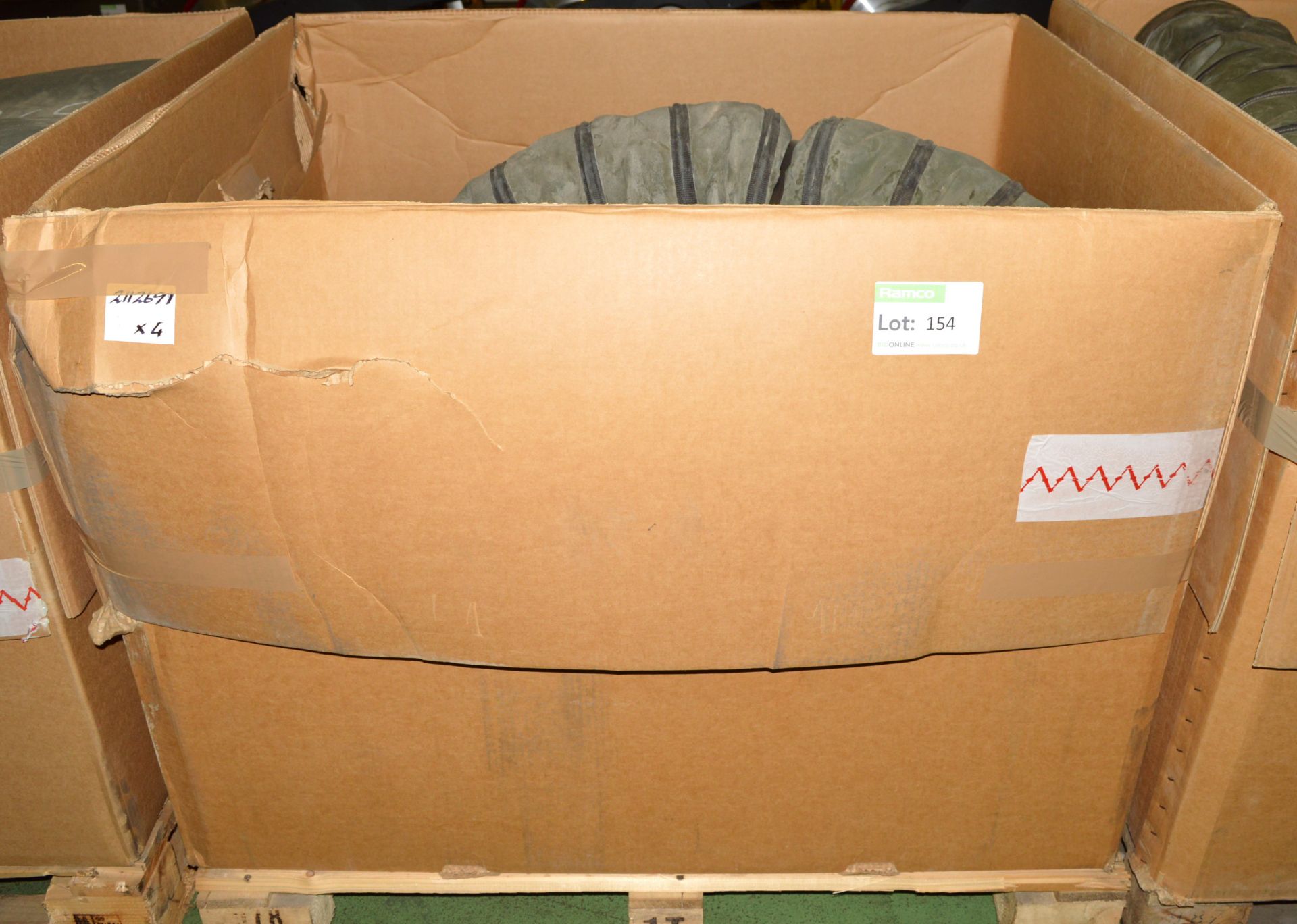 4x Hose Insulated Air Duct Assorted, Danthern. - Image 2 of 2