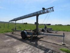 Strumech Versa Towable Tower Mast with Stabilisation Legs M100 (30m)