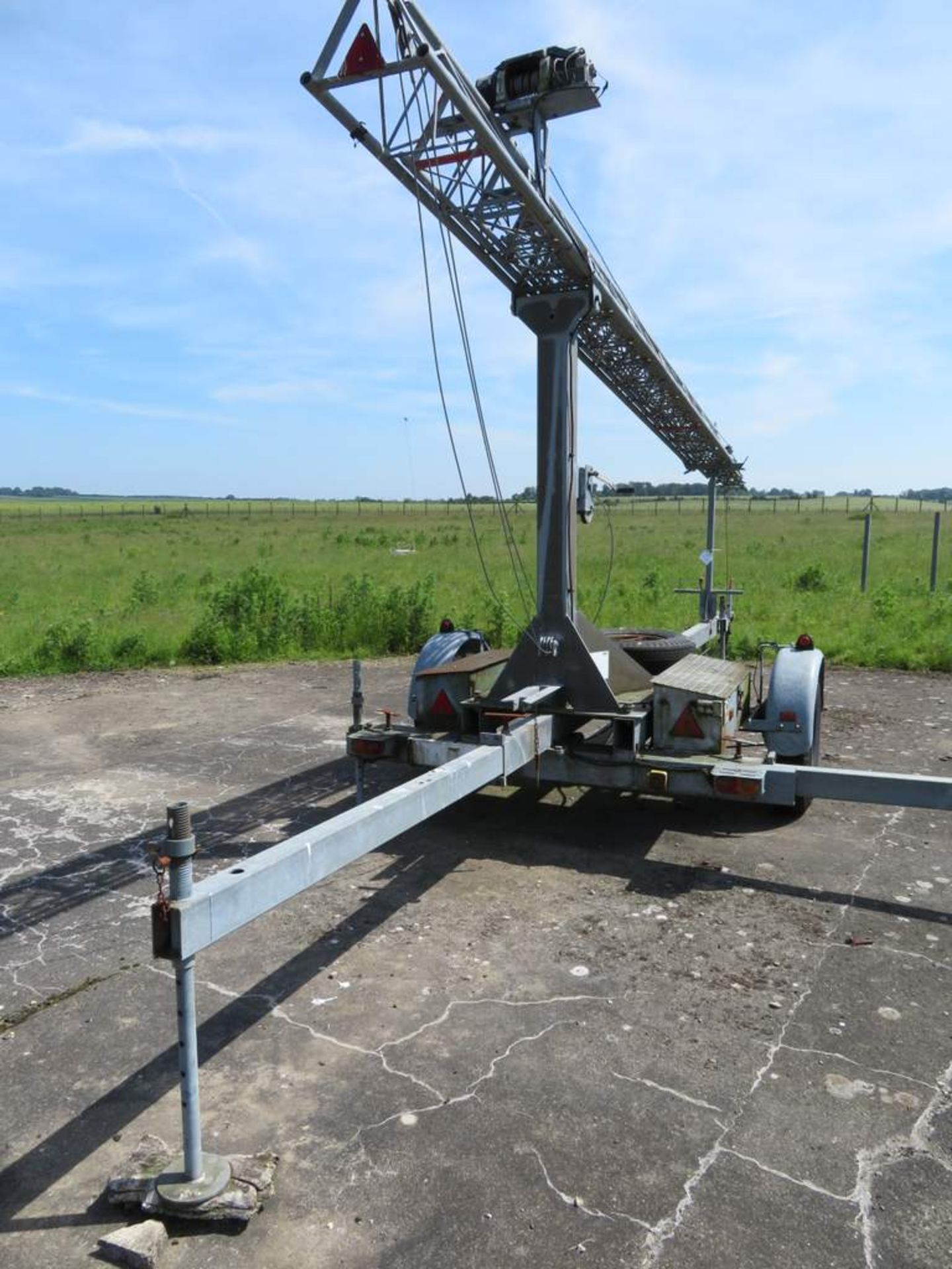 Strumech Versa Towable Tower Mast with Stabilisation Legs M100 (30m) - Image 12 of 16