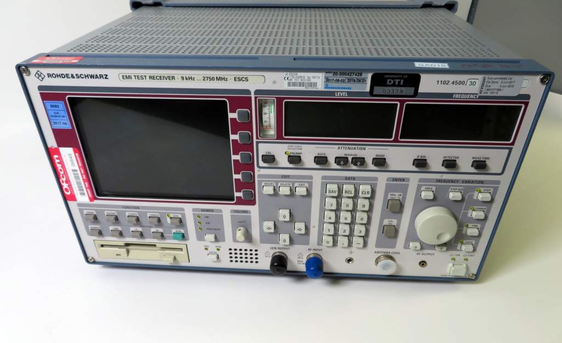 Rohde & Schwarz ESCS30 EMI Test Receiver 9kHz - 2750MHz - Image 2 of 3