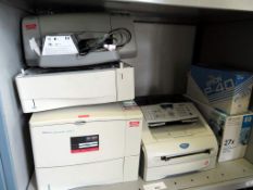 3x Various Printers - HP, Brother & 2 Ink Cartridges