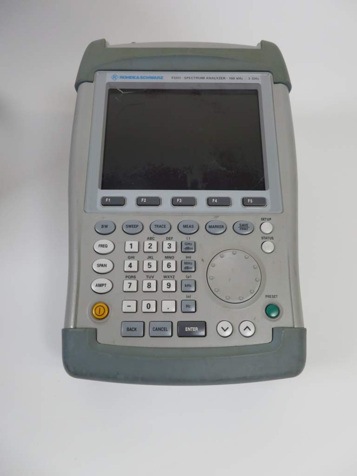 Rohde & Schwarz FSH3 Handheld Spectrum Analyser - Image 2 of 4