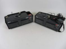 2x Neal 8221P Interview Tape recorder