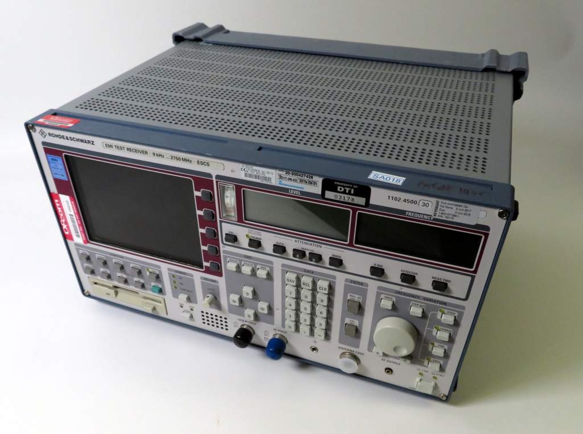 Rohde & Schwarz ESCS30 EMI Test Receiver 9kHz - 2750MHz
