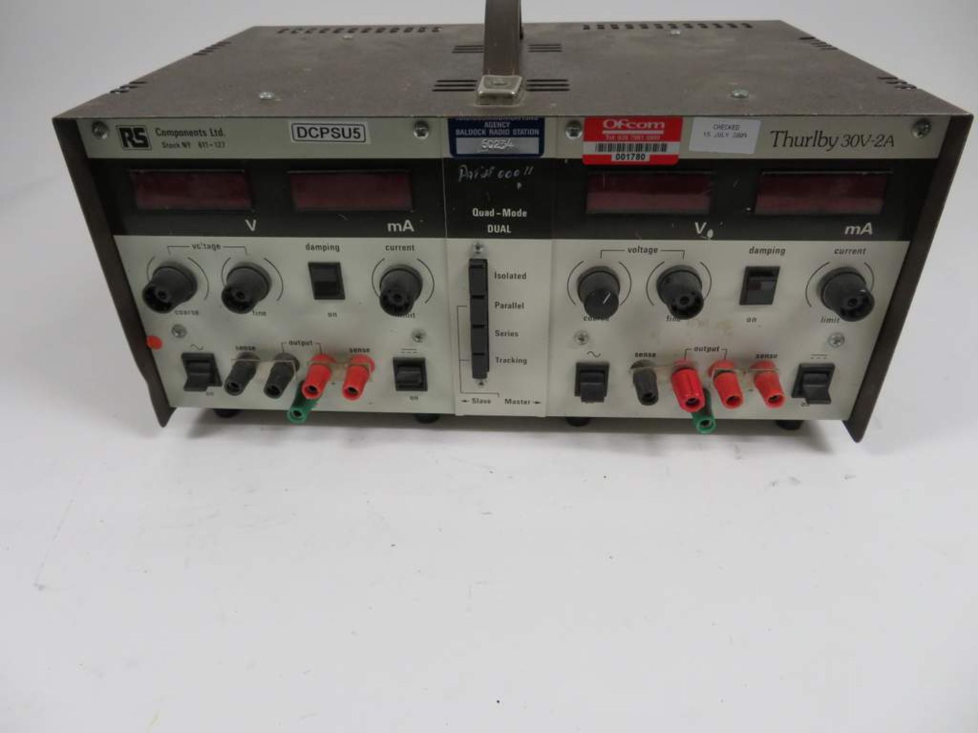 RS Components Thulby 30V 2A - 30/2 Amp, Regulated DC Power Supply - Image 2 of 3