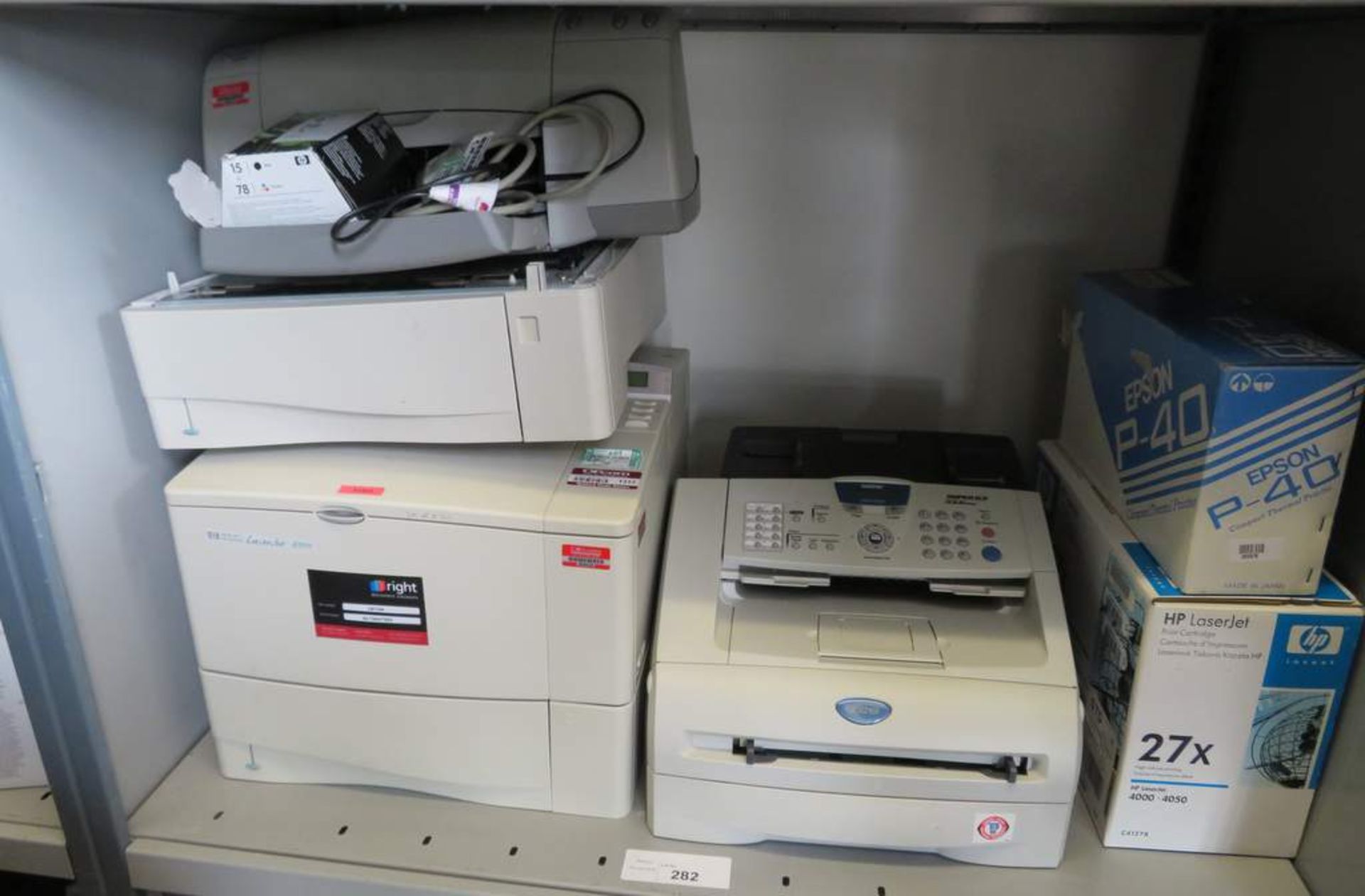 3x Various Printers - HP, Brother & 2 Ink Cartridges - Image 2 of 2