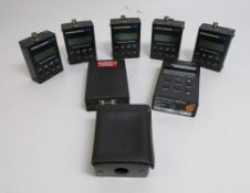 7x Various Frequency Counter & 1 Case