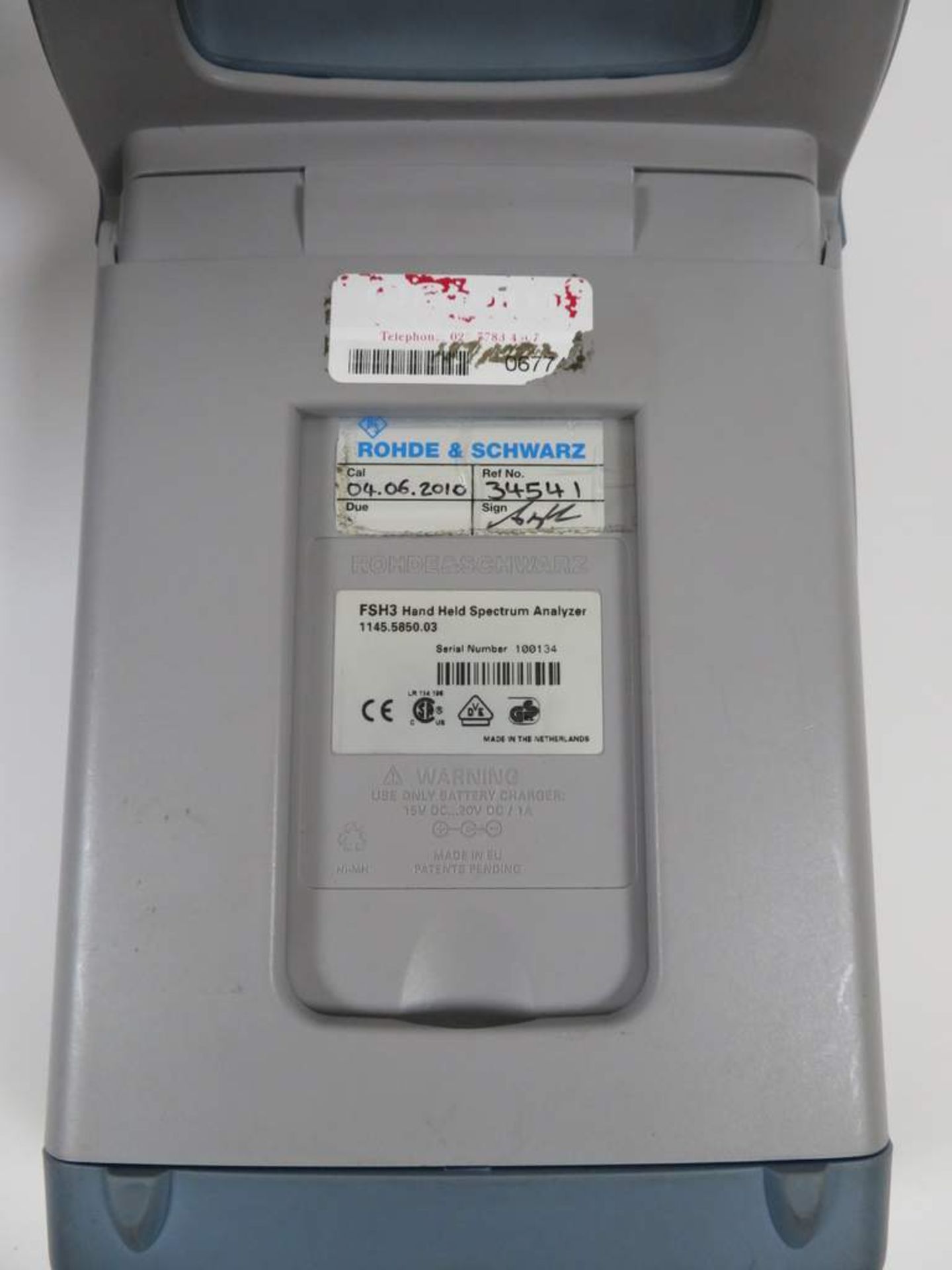 Rohde & Schwarz FSH3 Handheld Spectrum Analyser - Image 4 of 4