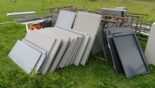 Large quantity of scrap metal