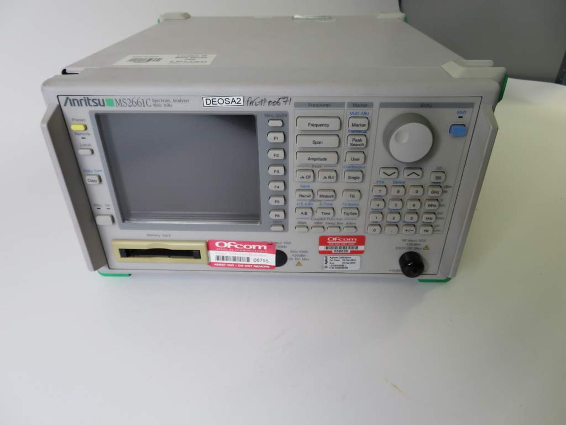 Anritsu MS2661C Spectrum Analyser 9KHz-3GHz - Image 2 of 3