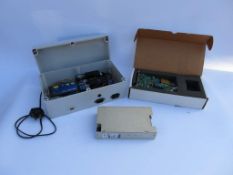 Various electronics - Power supply, Audio card & Remote monitor