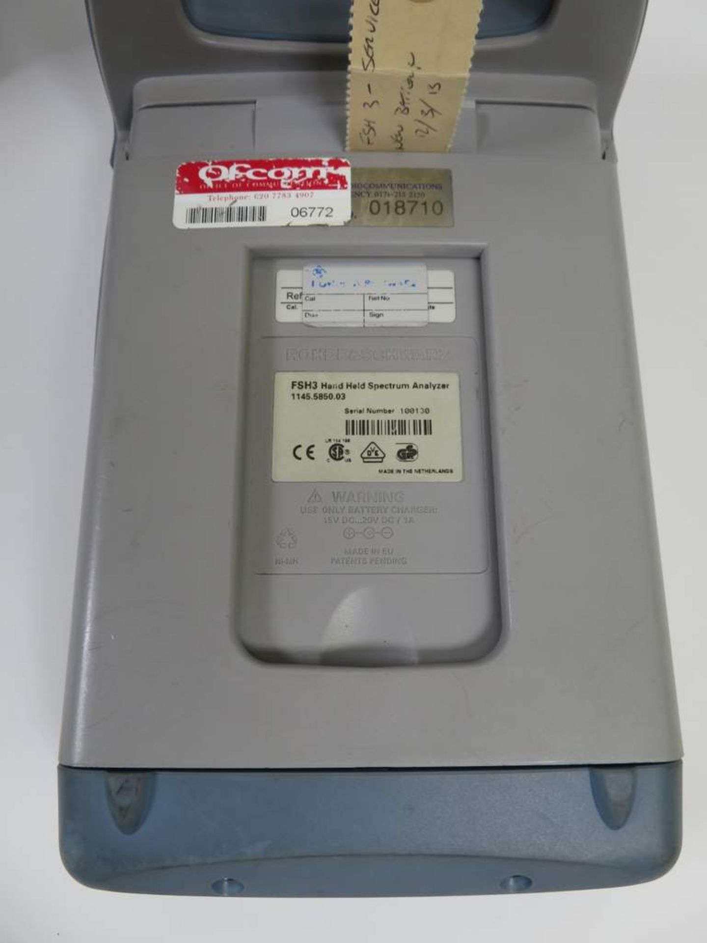 Rohde & Schwarz FSH3 Handheld Spectrum Analyser - Image 4 of 4