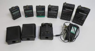 6x Various Frequency Counter, 3 Cases & 1 Charger