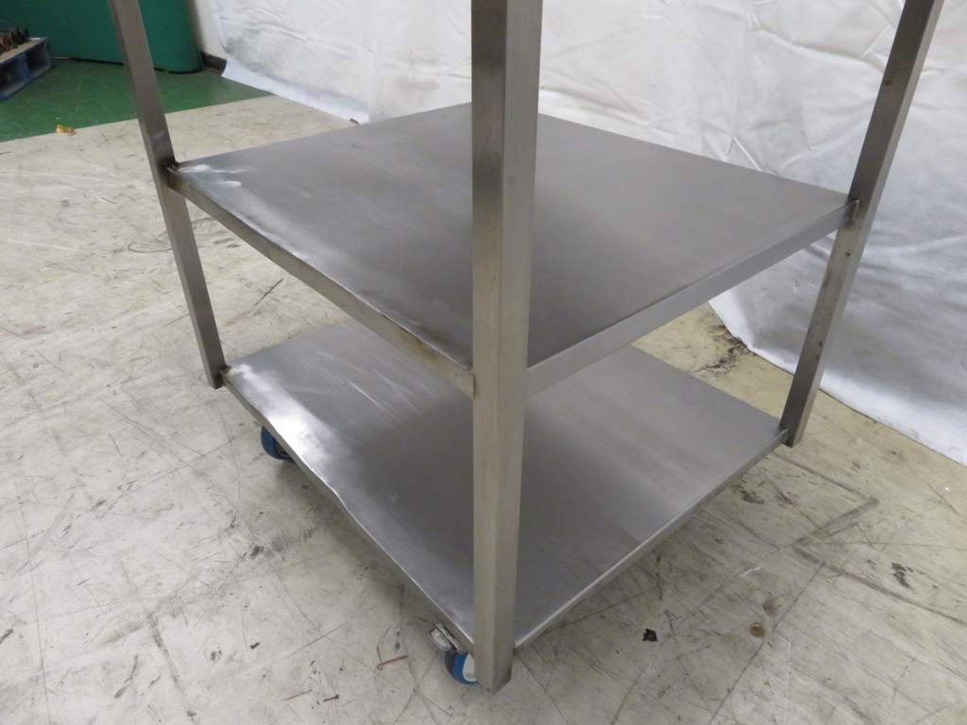 Stainless Steel Corner Preperation Table - Image 4 of 4