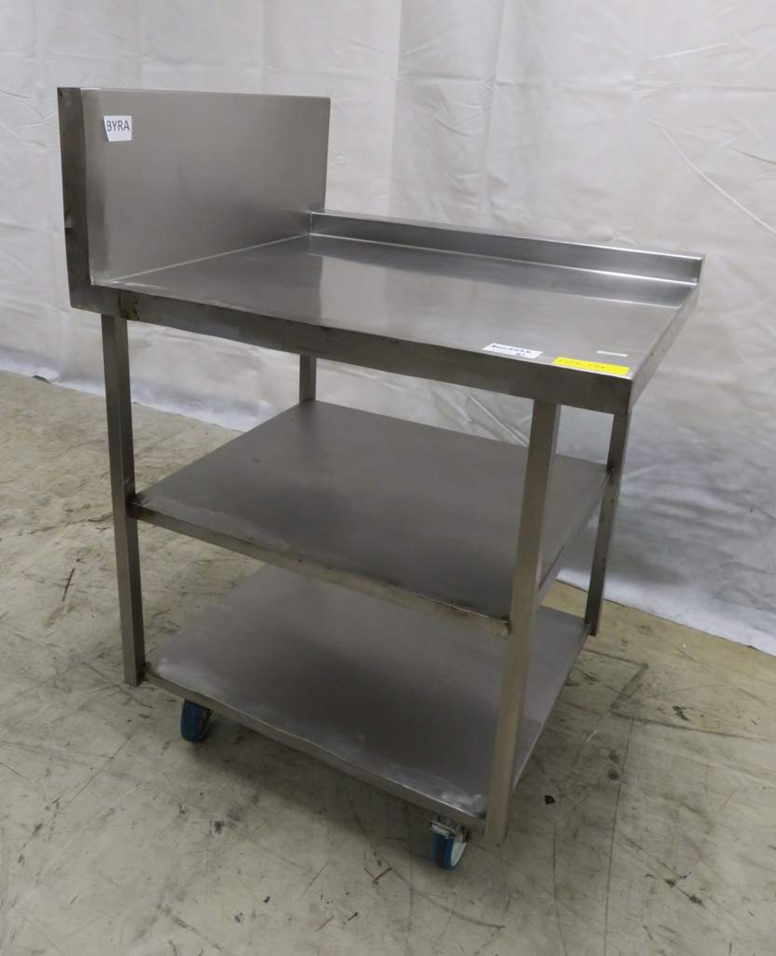 Stainless Steel Corner Preperation Table - Image 2 of 4