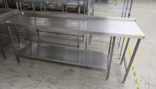 Stainless steel preparation Table