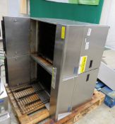 2x Pitco SG18 Single Fryer (Joined / Fabricated Together)