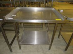 Stainless steel preparation Table