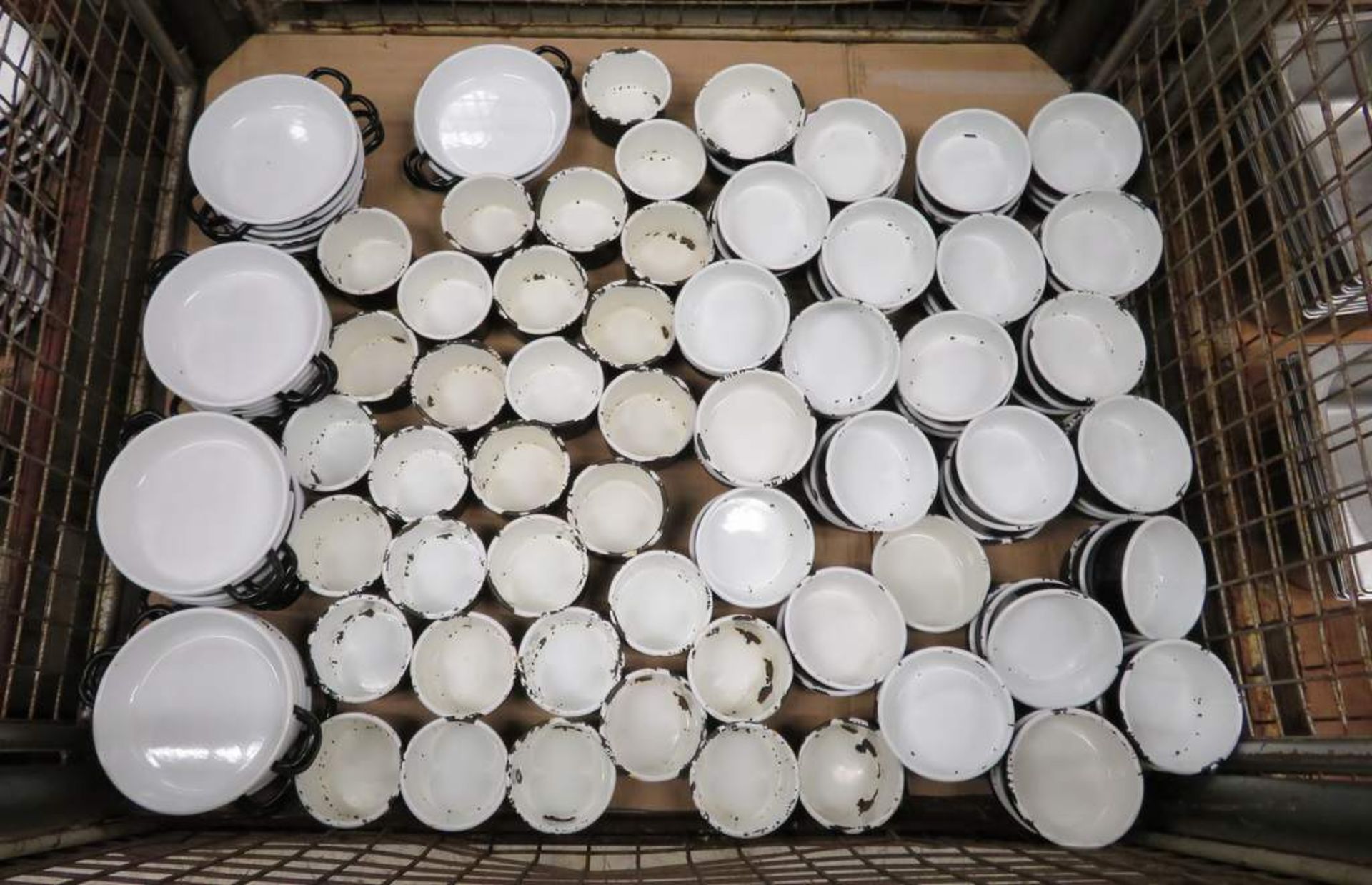 Various Restaurant Enamel Crockery