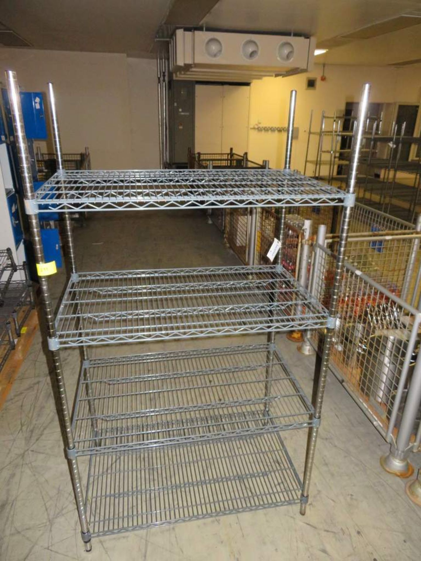 4 Tier kitchen storage shelving unit - 98 x 60 x 182cm (WxDxH)