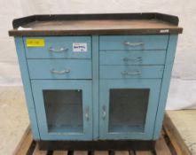 Front Of House Restaurant Cabinet - Distressed Look