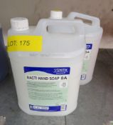 Zenith Bacti Hand Soap 8a - 2x 5 Litre - Unopened