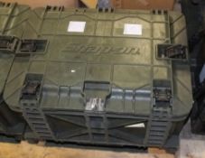 Snap-On embossed multidrawer heavy duty travel tool box - No Tools