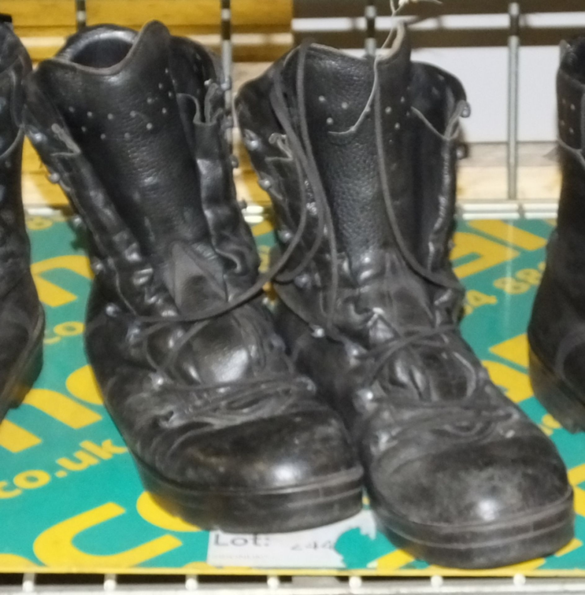 3x Heavy duty boots - German Para - unknown sizes - Image 3 of 4