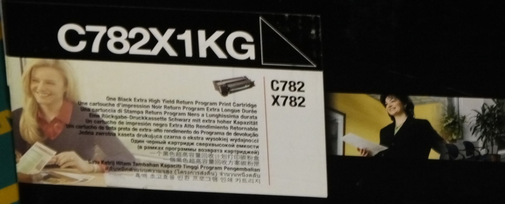 Lexmark C782X1KG - C782X782 - printer cartridge - Image 2 of 2