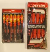 2x Dektron screwdriver sets