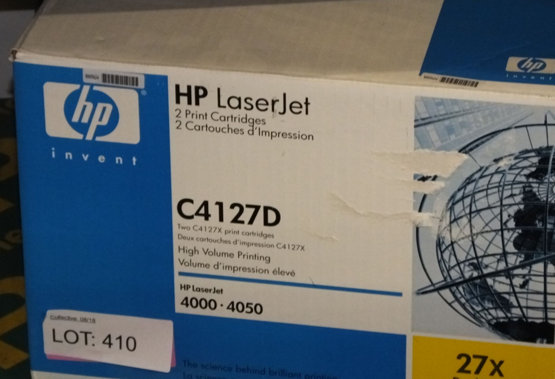 HP Laserjet 2 print cartridges C4127D - 27x Dual Pack - Image 2 of 3