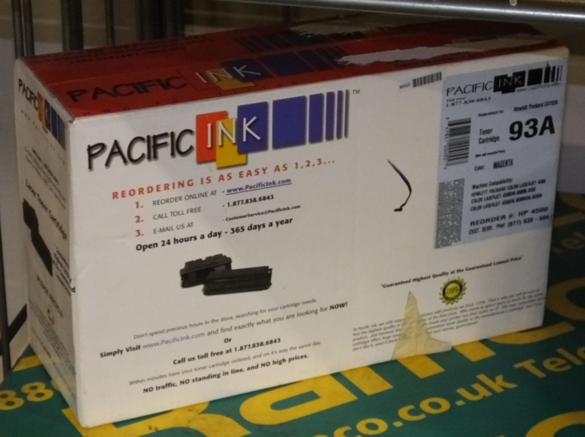 Pacific Ink toner cartridge 93A magenta, Premier (HP Compatible) 4500 series black toner c - Image 4 of 4