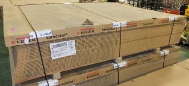 32x Egger Eurodekor Laminated Chipboard panels - Driftwood 15mm - 2800 x 2070