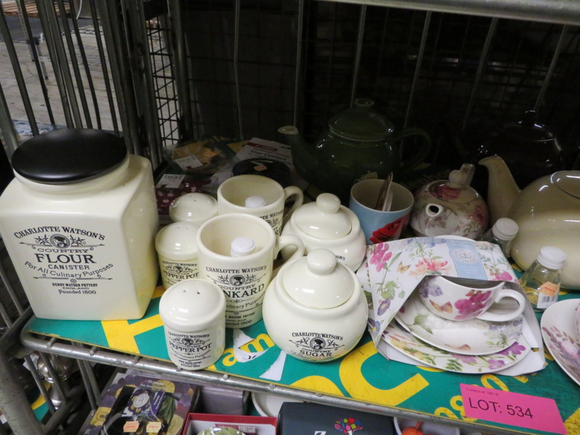 Various decorative crockery, kitchen jars, etc - Image 2 of 3