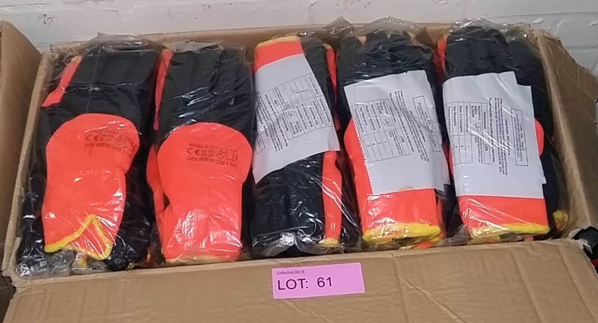 Workwear Gloves - Orange - 120 Pairs