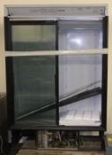 Glass fronted display fridge (as spares or repairs)