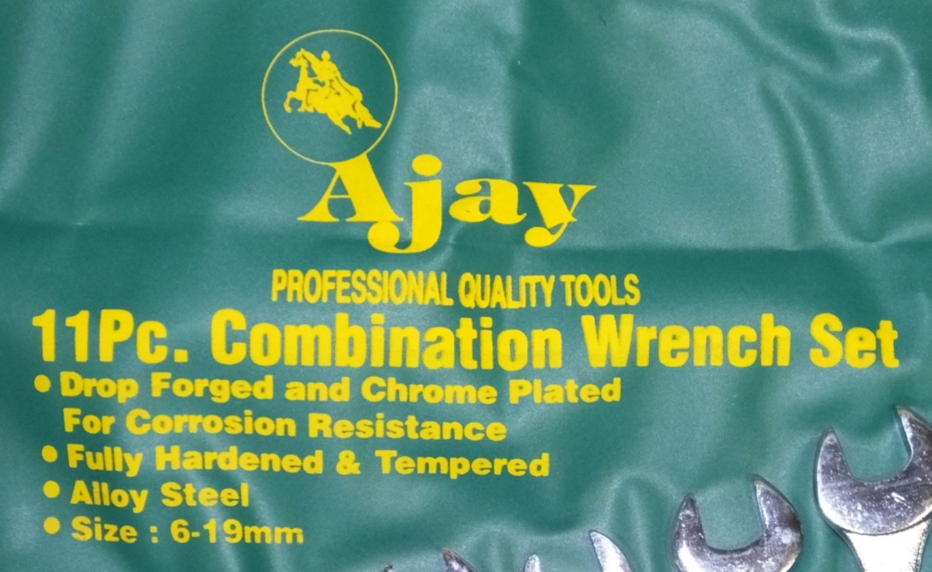 3x Ajay 11pc Combination Wrench Sets - Image 2 of 2