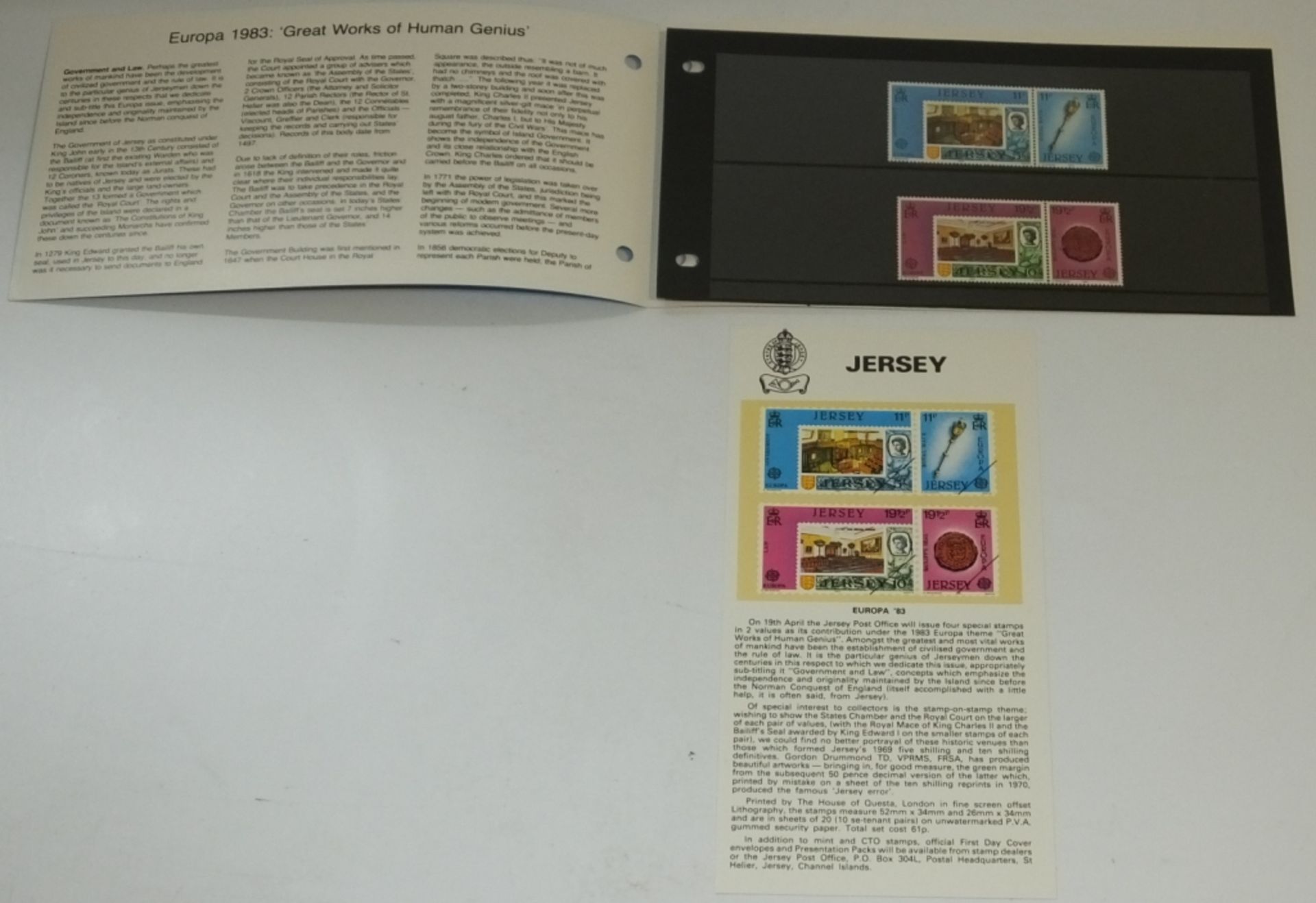 Stamp Card Sets - Jersey, Guernsey, British Gardens, Christmas, British Cars, British RIve - Image 3 of 22