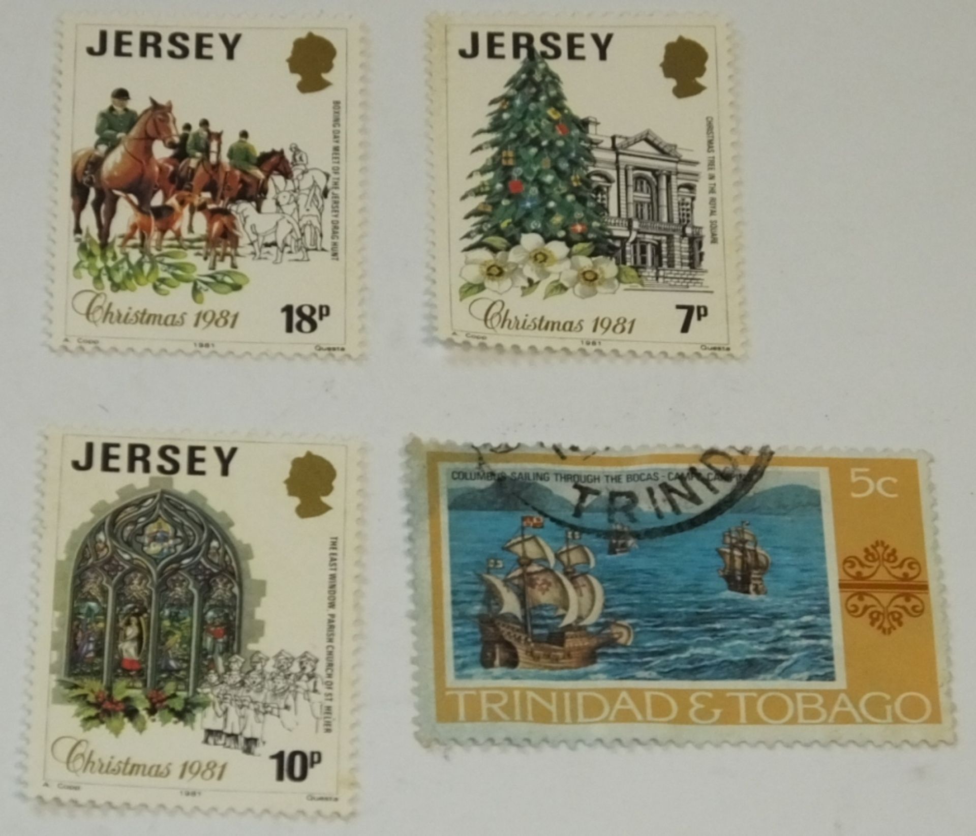 Stamp Card Sets - Jersey, Guernsey, British Gardens, Christmas, British Cars, British RIve - Image 22 of 22