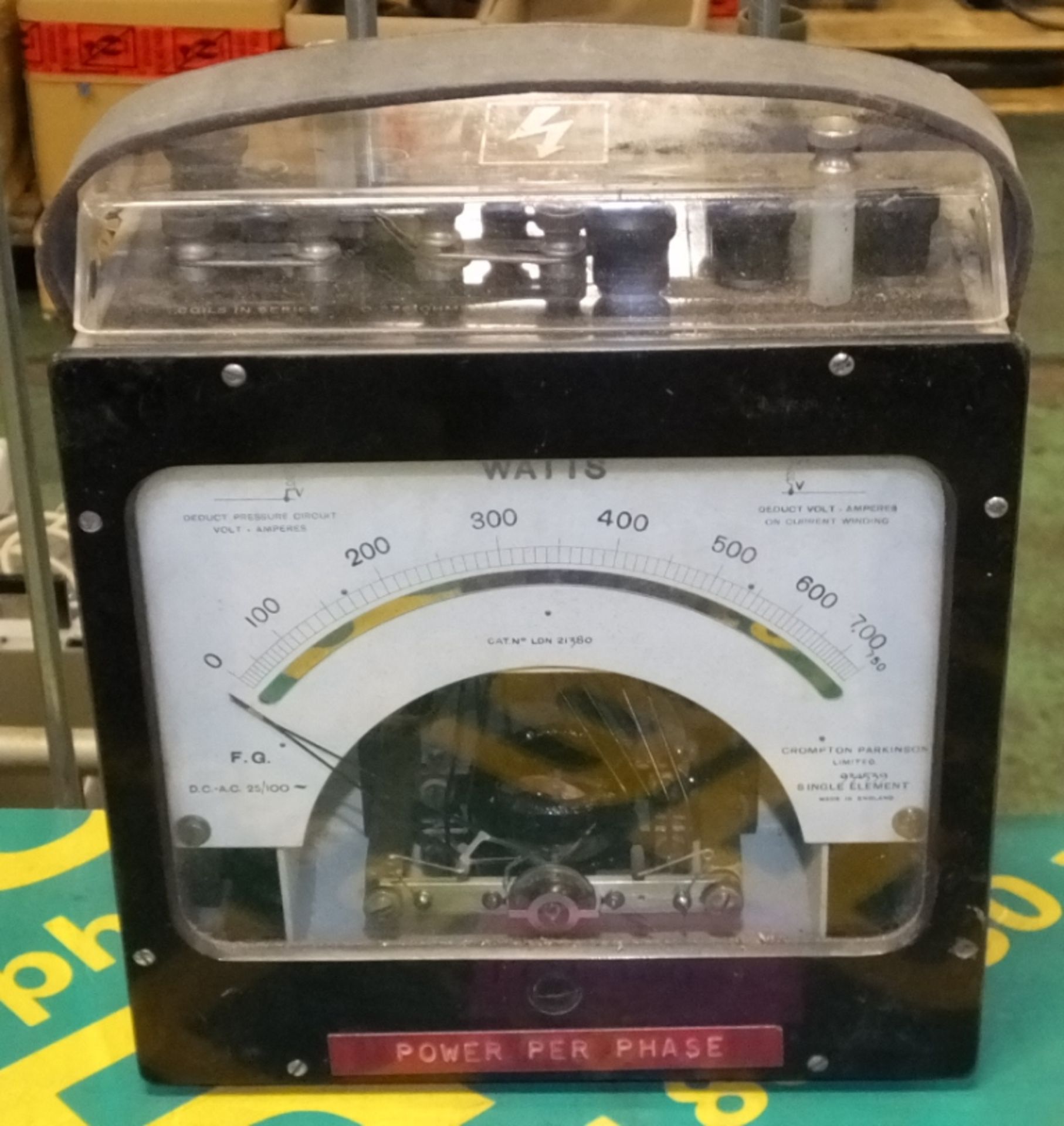 Crompton Parkinson Watts meter
