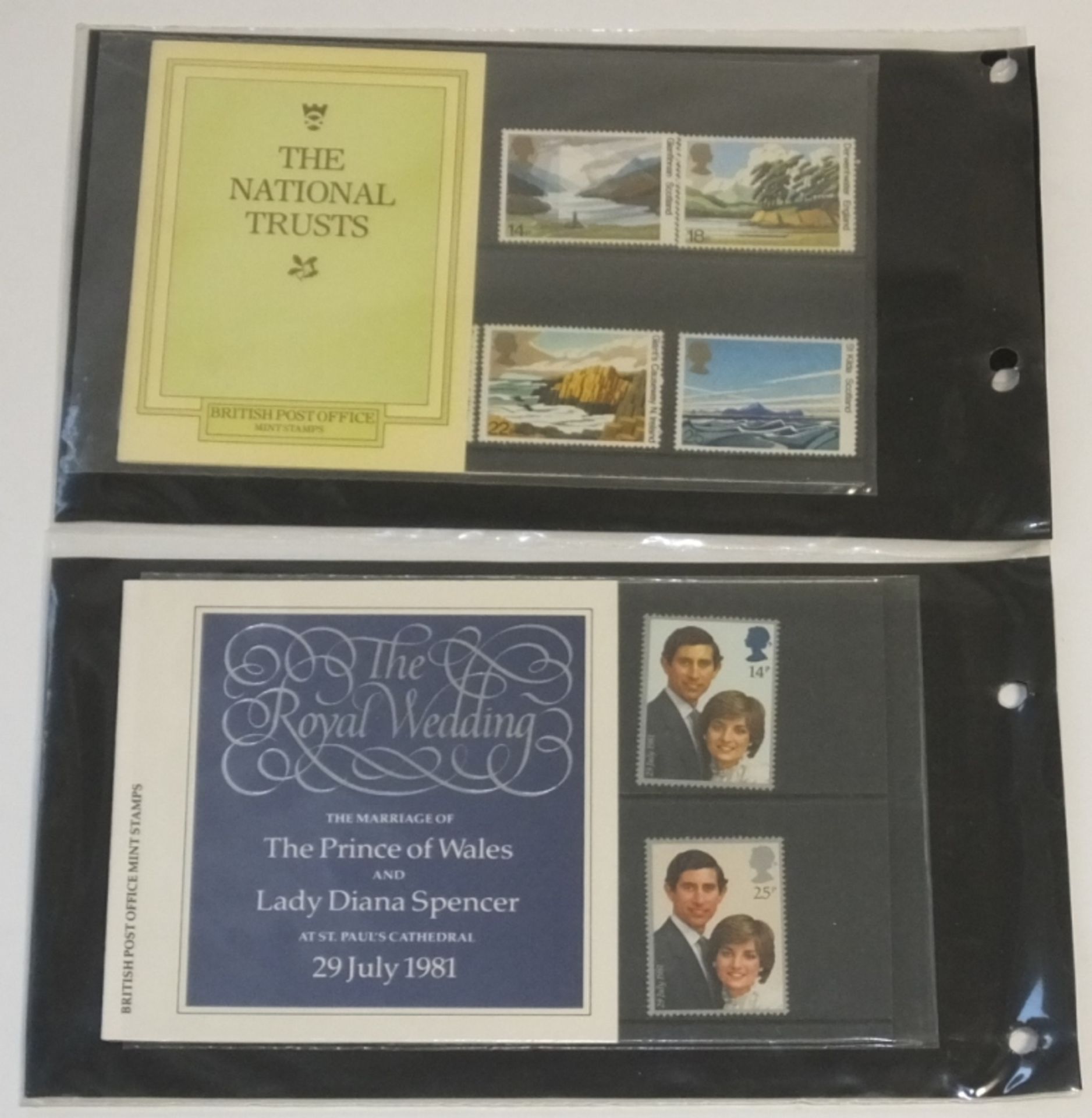 Stamp Card sets - Charles & Diana, Silver Jubilee, Butterflies, Fishing, National Trust, " - Image 14 of 38