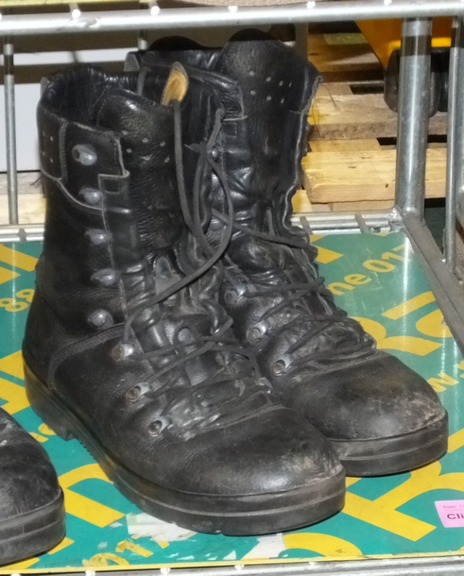 3x Heavy duty boots - German Para - unknown sizes - Image 2 of 4