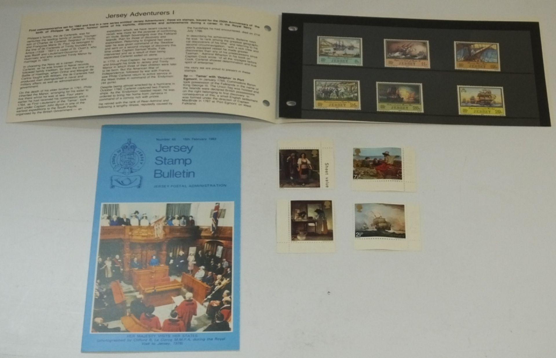 Stamp Card Sets - Jersey, Guernsey, British Gardens, Christmas, British Cars, British RIve - Image 4 of 22