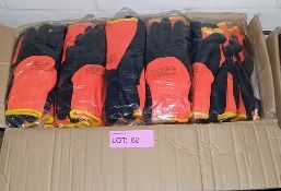 Workwear Gloves - Orange - 120 Pairs