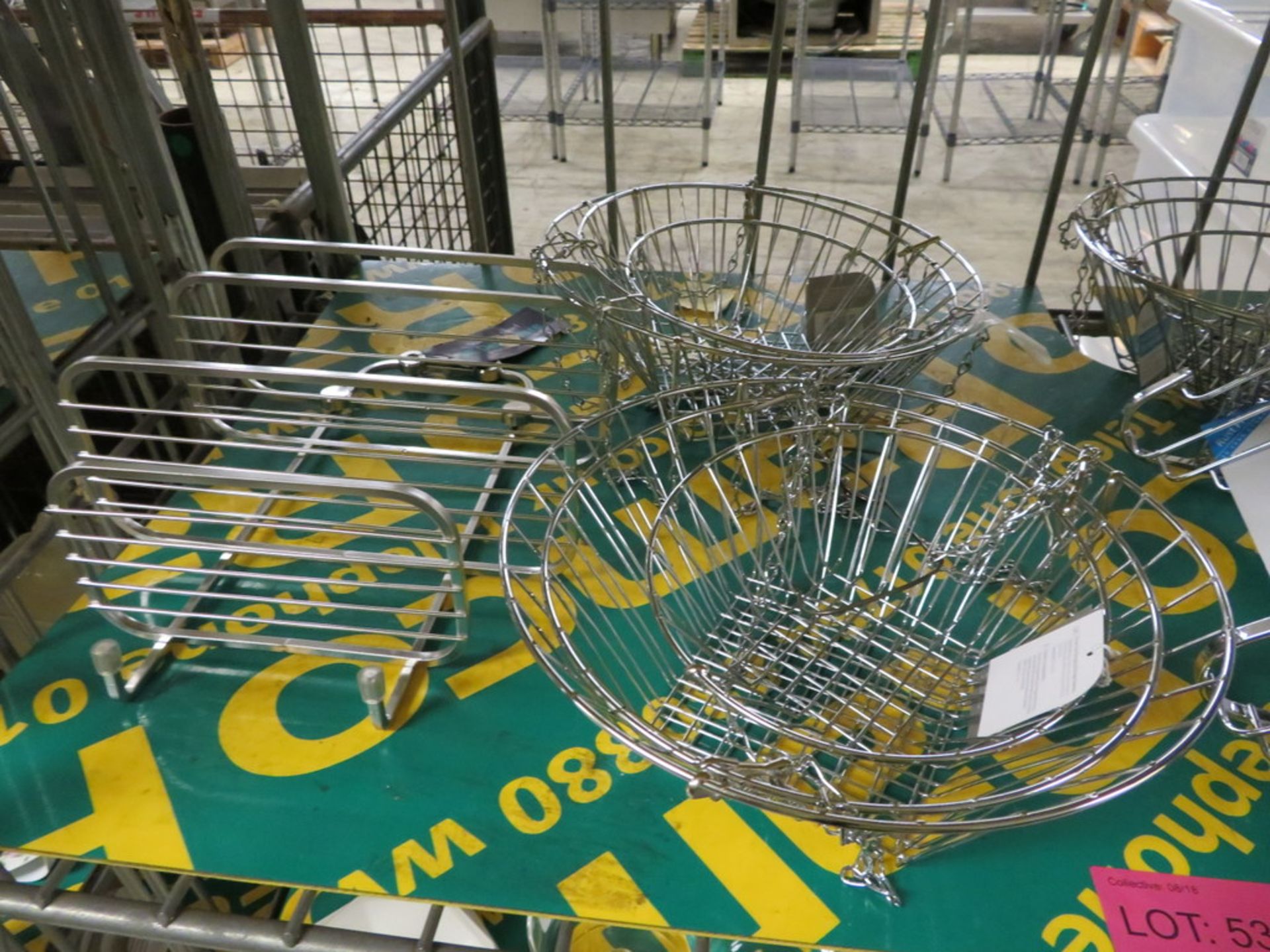 Various unused kitchen baskets - Image 2 of 3