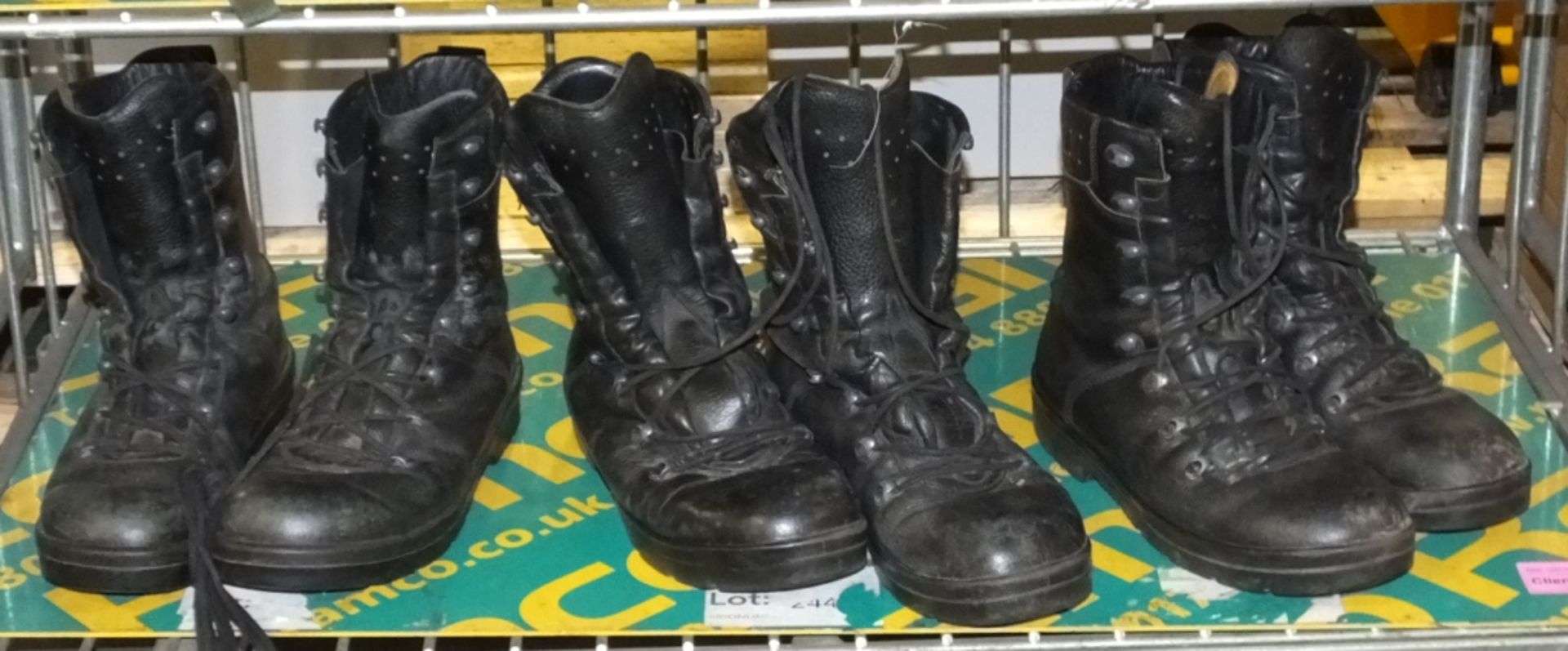 3x Heavy duty boots - German Para - unknown sizes
